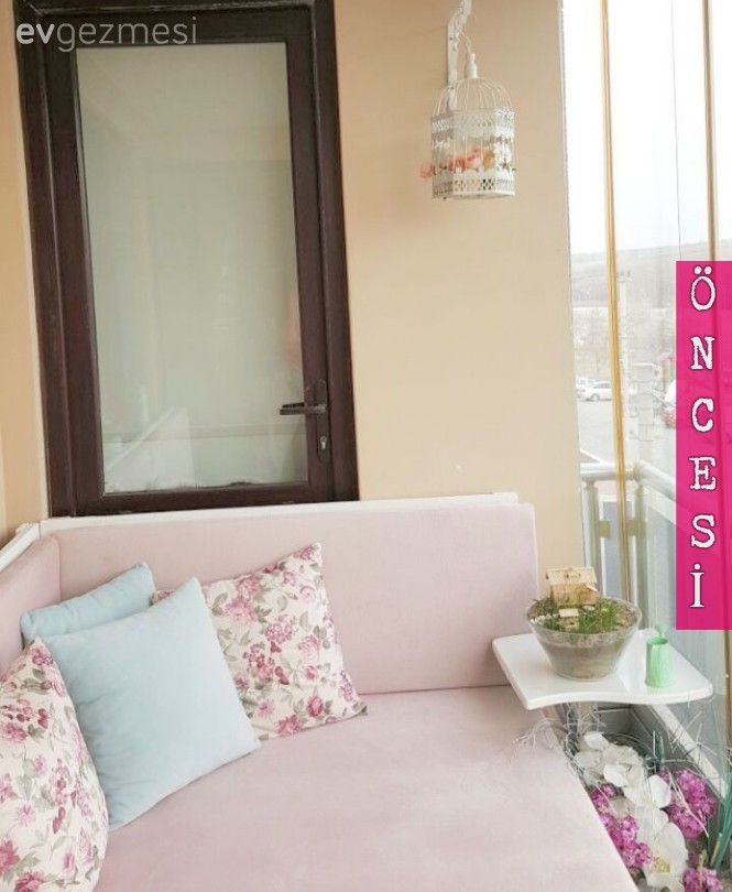 Balkon, Kendin Yap, Öncesi / Sonrası, Palet