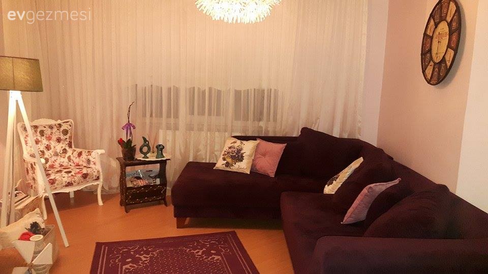 Halı, Köşe koltuk, Salon