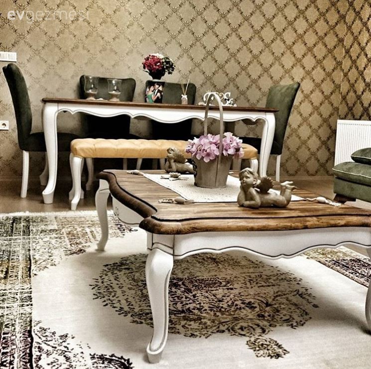 Fulya hanımın toprak renkleri ahşapla kullandığı naturel dekoru..