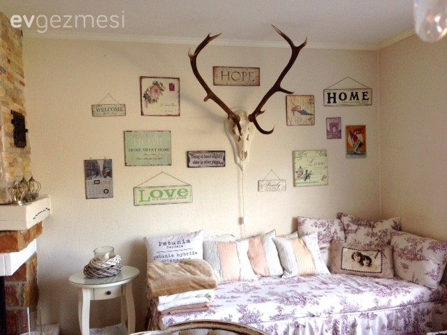 Dekoratif Objeler, Duvar dekorasyonu, Salon