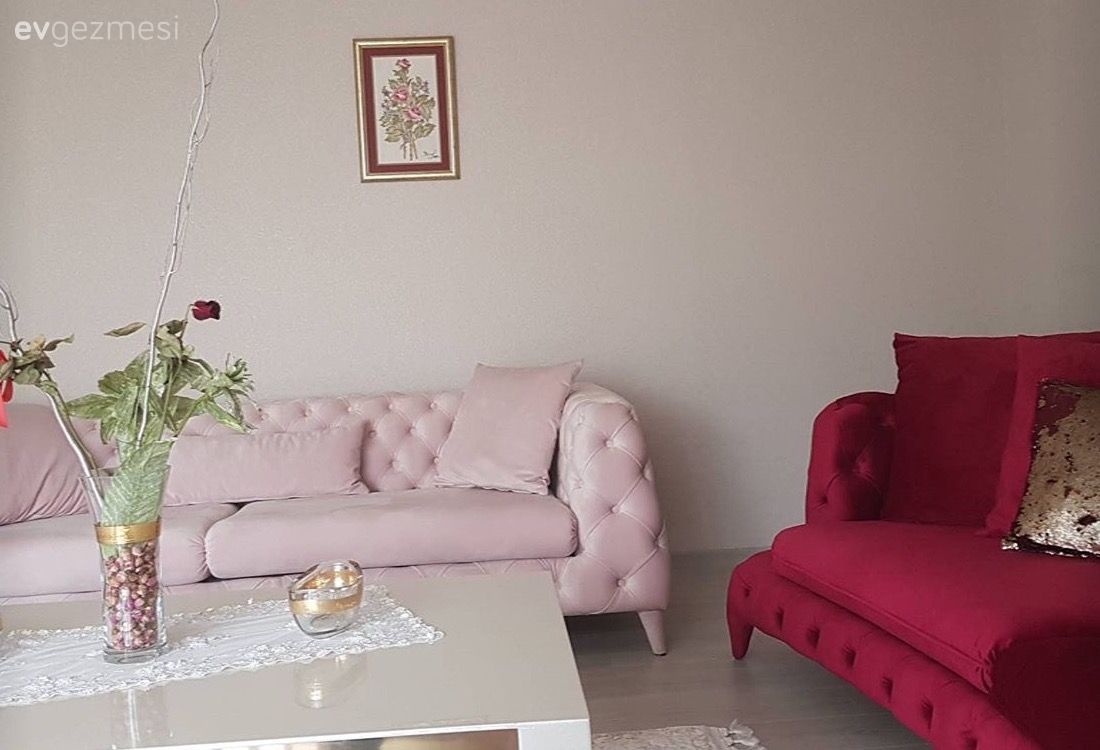 Modern ve klasiğin harika bir harmanı. İlknur hanımın evinden..