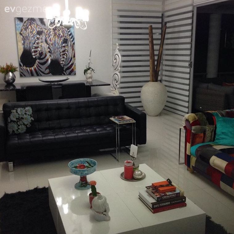 Gülay hanımın eklektik evi..