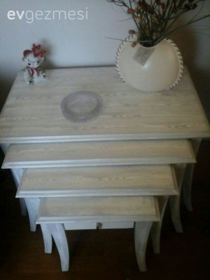 Kendin Yap, Mobilya boyama, Öncesi / Sonrası