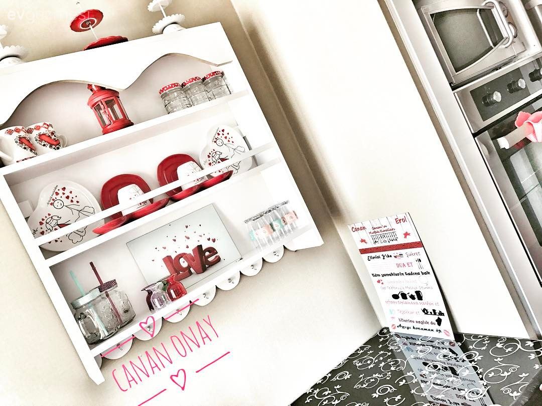 Mutfak, Terek, Kırmızı, Mutfak aksesuarları