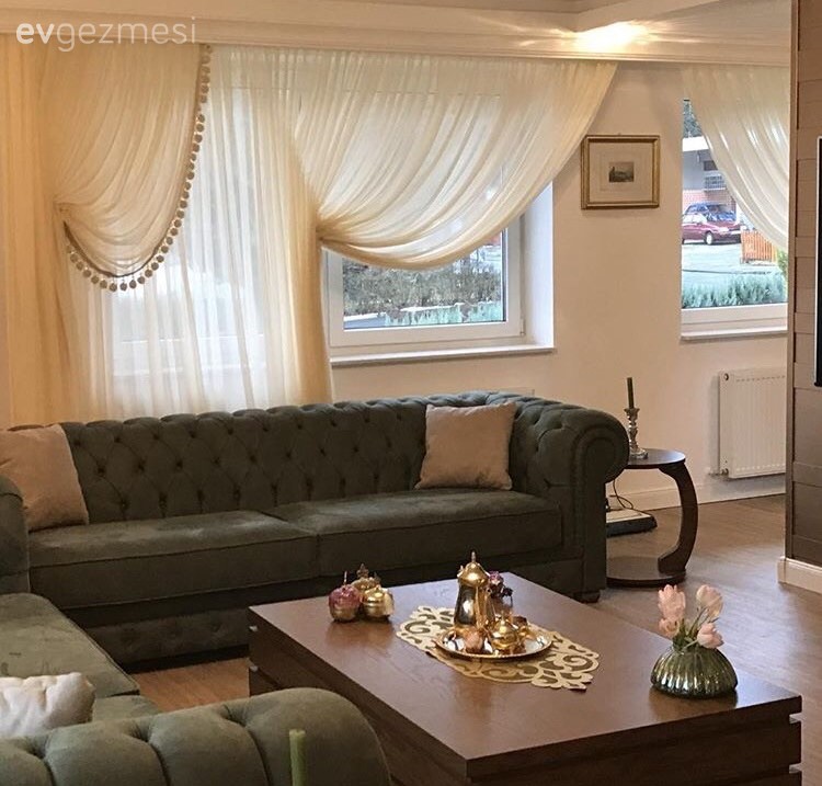 Sofistike bir yaşam alanı: Melek hanımın harika evi..