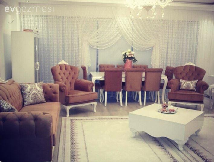 Reyhan hanımın pastel tonlarda nostaljik stil evi..