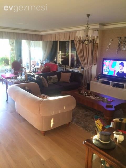 Chesterfield, Halı, Krem, Salon, Tv ünitesi, Yeşil