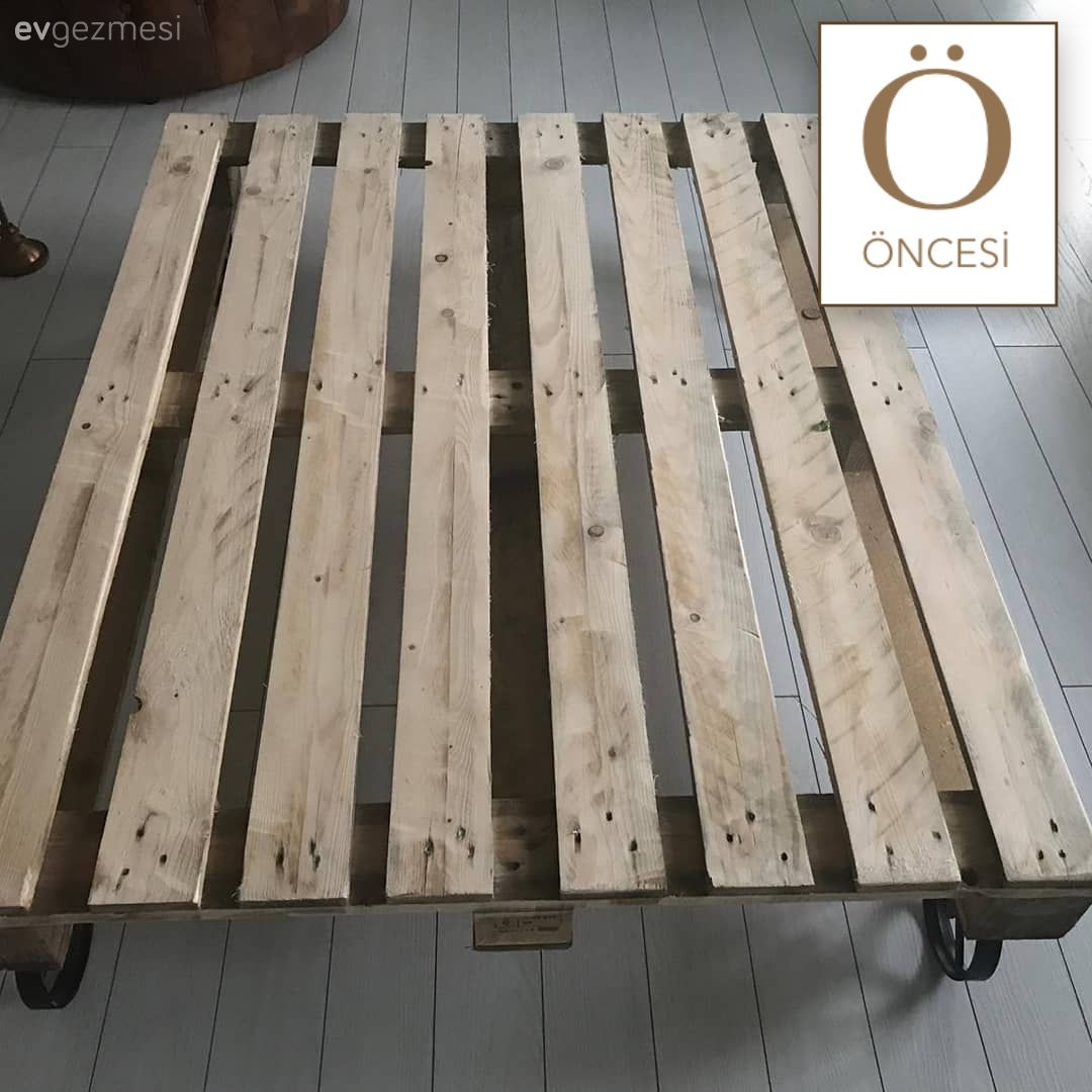 Bu Gösterişli Sehpalar El Emeği. İnanılmaz Bir Dönüşüm!