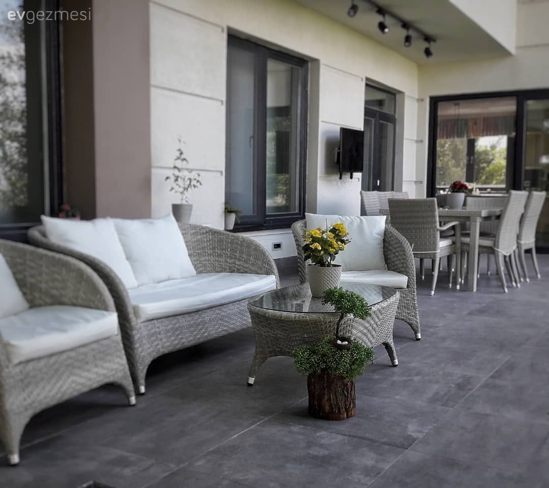 Bahçe, Bahçe oturma grubu