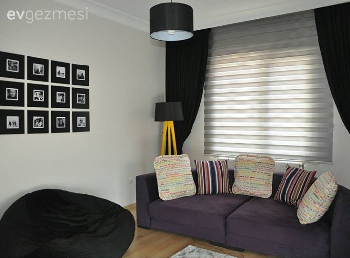 Beyaz ve pembelerle şeker gibi bir ev