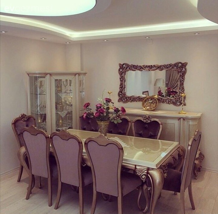 Ayna, Konsol, Mor, Salon, Yemek Odası