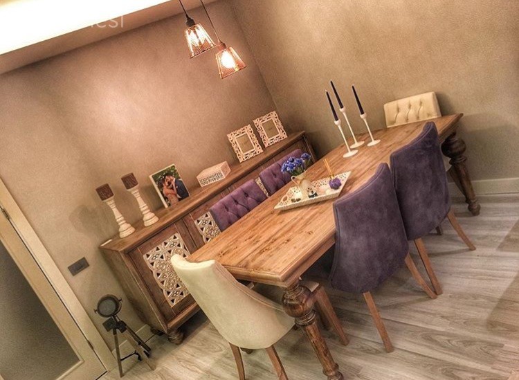 Ahşap Mobilya, Konsol, Mor, Salon, Yemek Odası