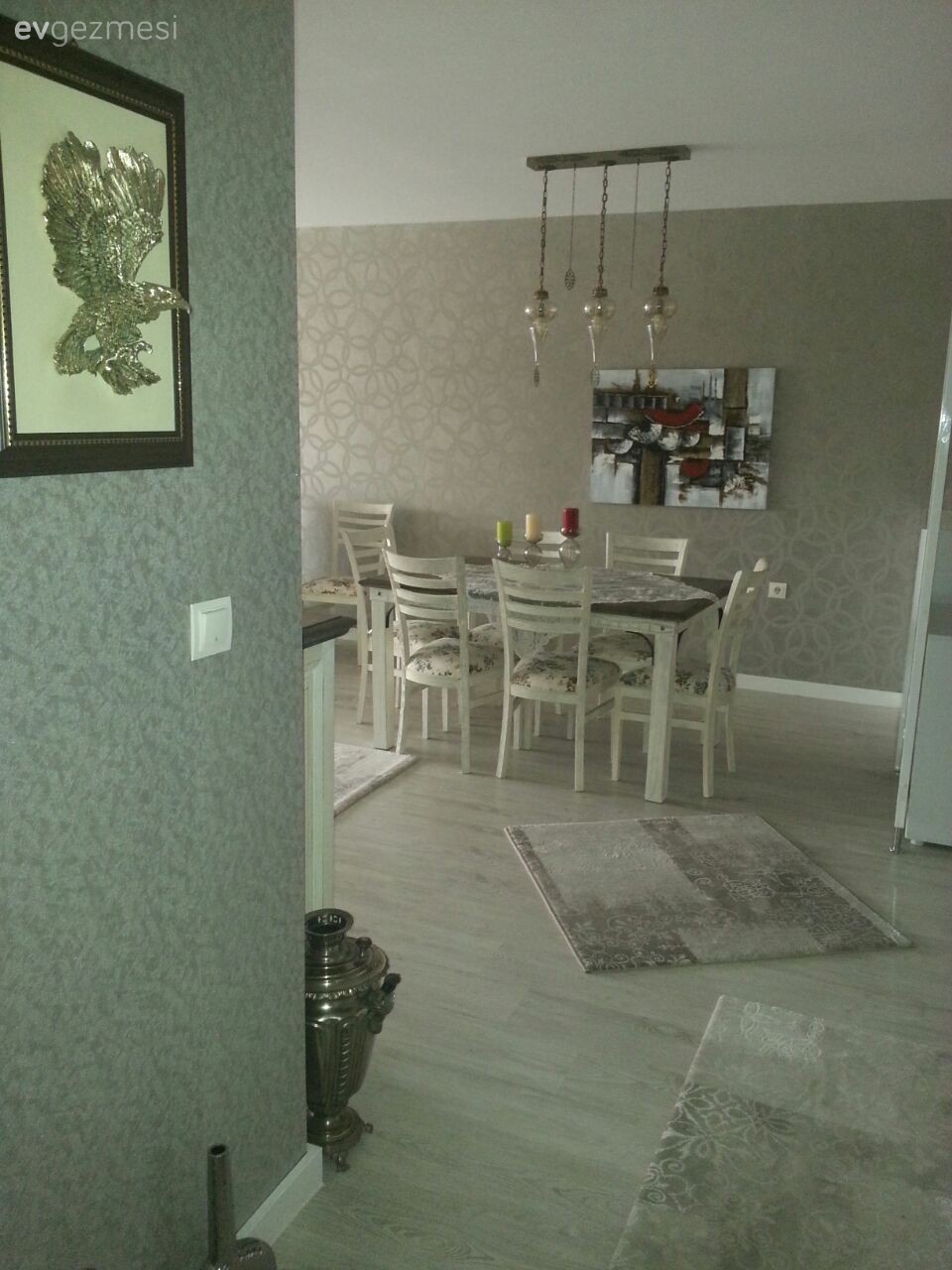 Duvar dekorasyonu, Salon, Yemek Odası