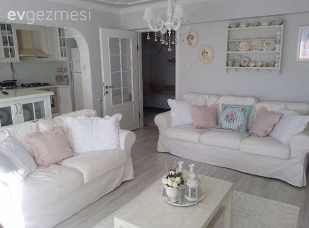 Aydınlatma, Beyaz, Ikea, Salon, Sehpa, Terek, Kırlent