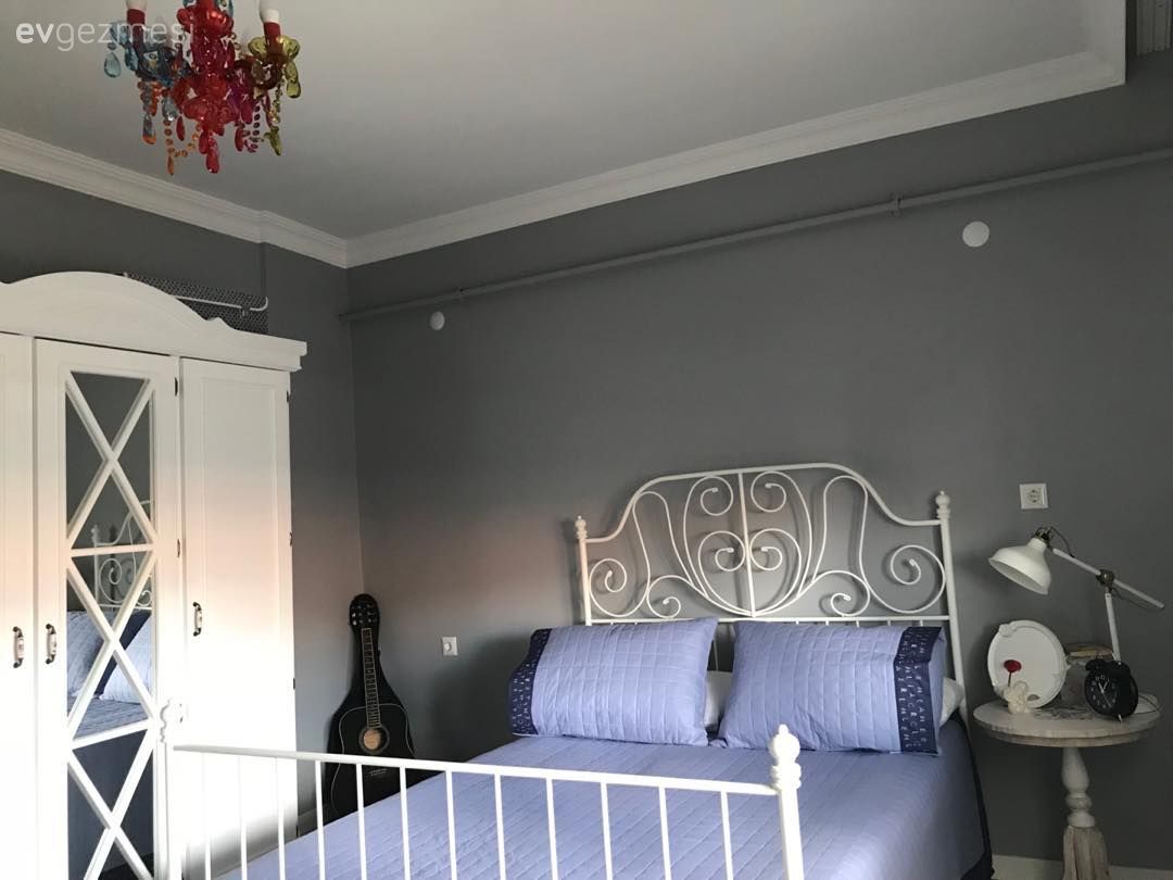 Country, Gri duvar, Gri, Yatak örtüsü, Genç odası