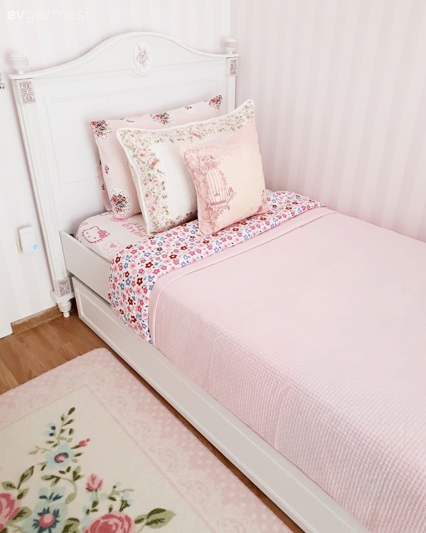 Çocuk Odası, Çizgili desen, Pembe