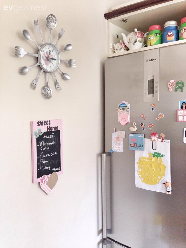 El emeği objelerle Gözde hanımın cıvıl cıvıl evi..