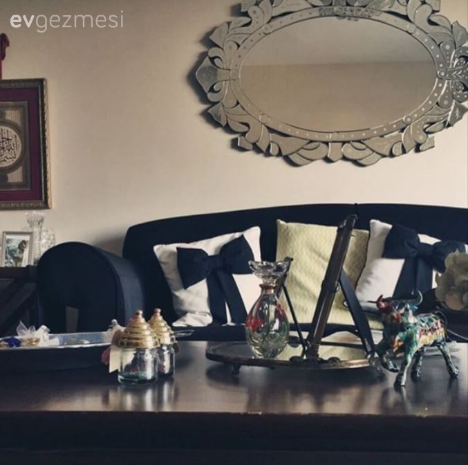 Gülseren hanımın anısı olan eşyalarla canlı ve yaşayan evi..