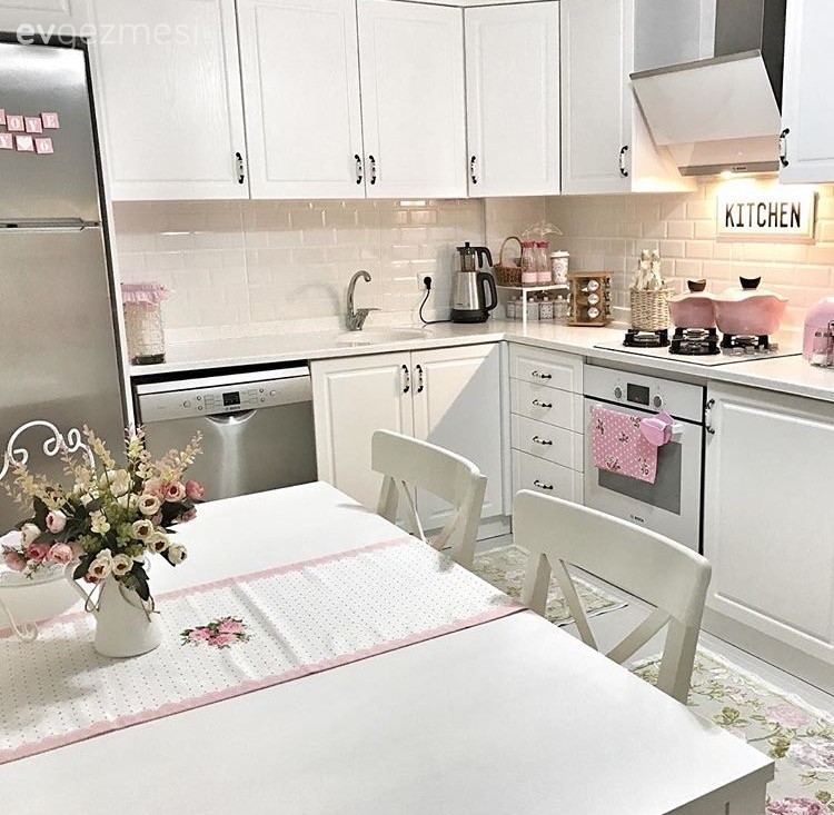 Ankastre, Beyaz mutfak, Halı, Mutfak, Mutfak tadilat, Öncesi / Sonrası