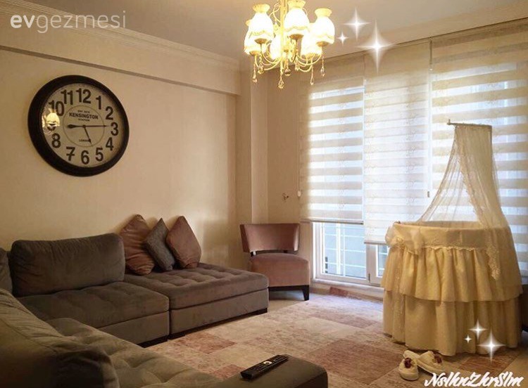 Altın detaylarla göz alıcı: Neslihan hanımın mutfağı..