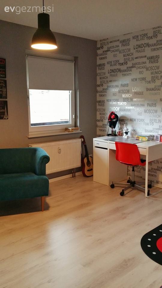 Begüm hanımın konforu ön planda tutan modern stilde özenli evi.