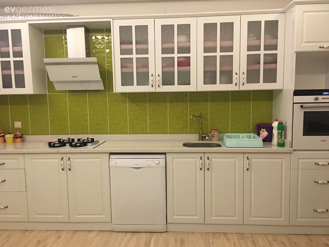Mutfak, Beyaz mutfak, Ankastre, Yeşil