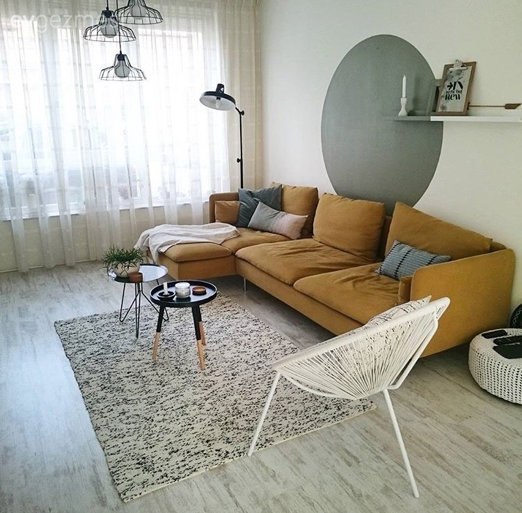 Aysu hanımın İskandinav esintili sade ve sofistike evi..