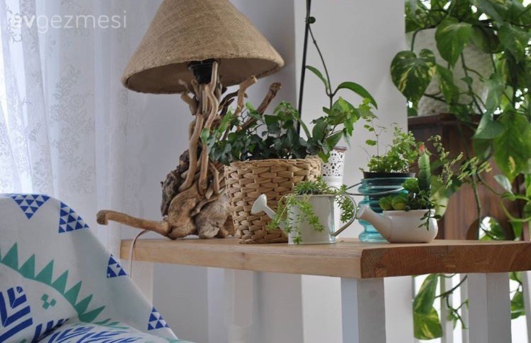 Abajur, Ahşap Mobilya, Dresuar, Kendin Yap, Salon, Aydınlatma