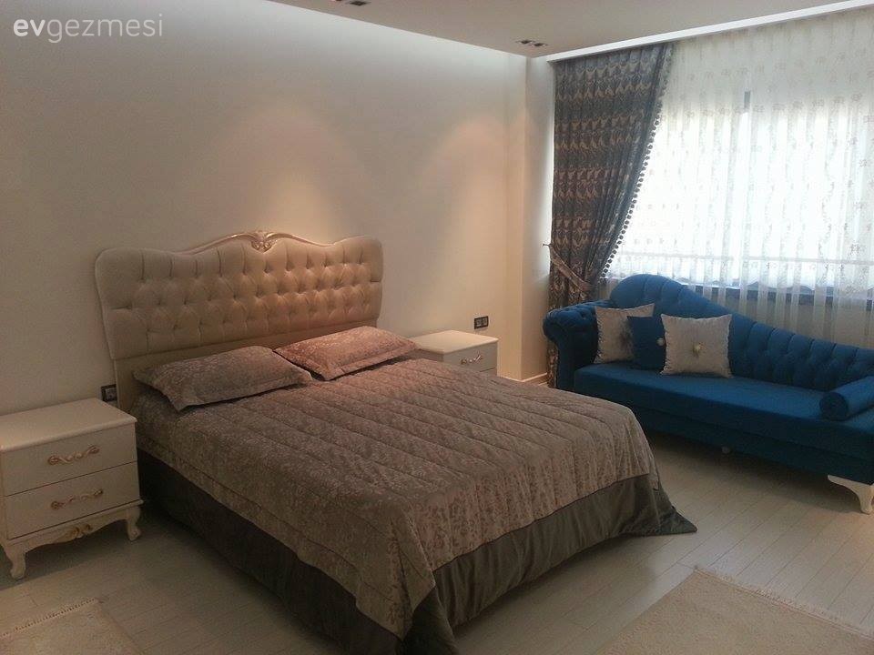 Ercan beyin şıklığın konfor ile buluştuğu ferah evi..