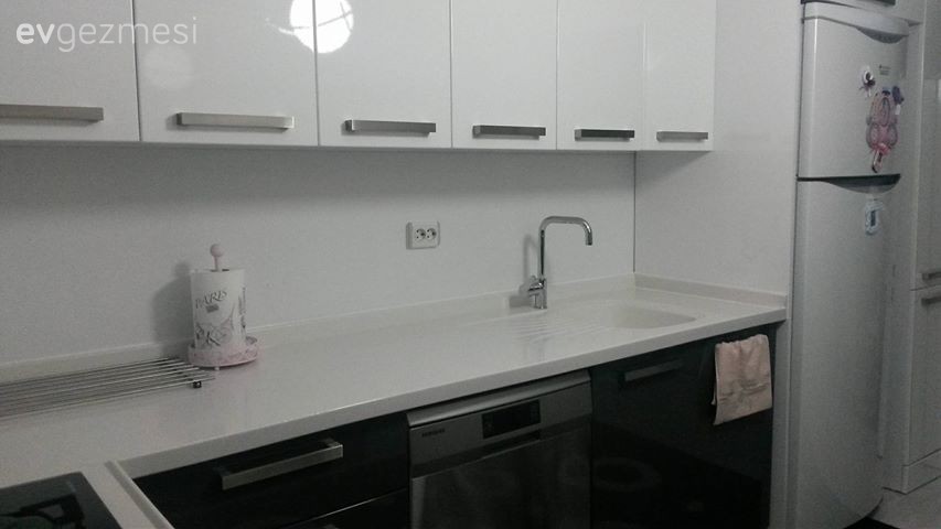 Ev sahiplerimizin bolca emeği ile tadilattan çıkan bir ev..