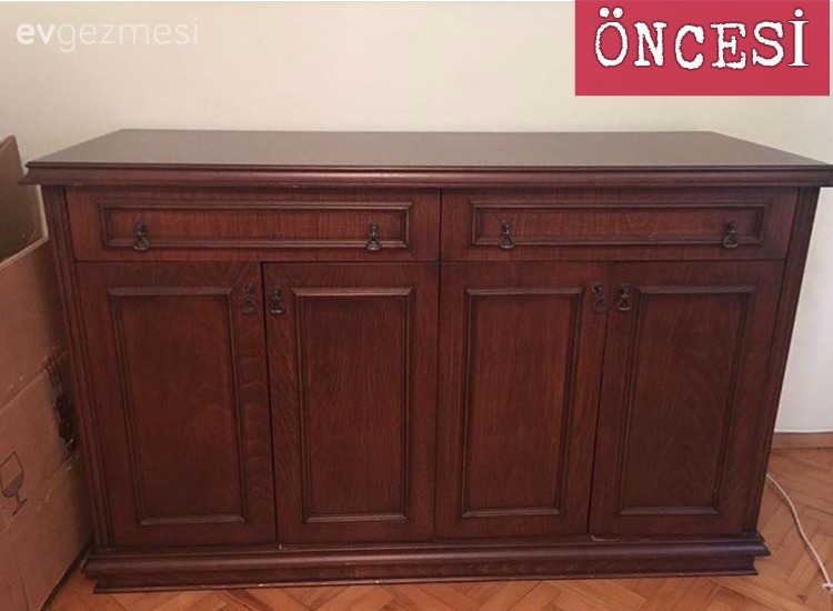 Kendin Yap, Mobilya boyama, Öncesi / Sonrası