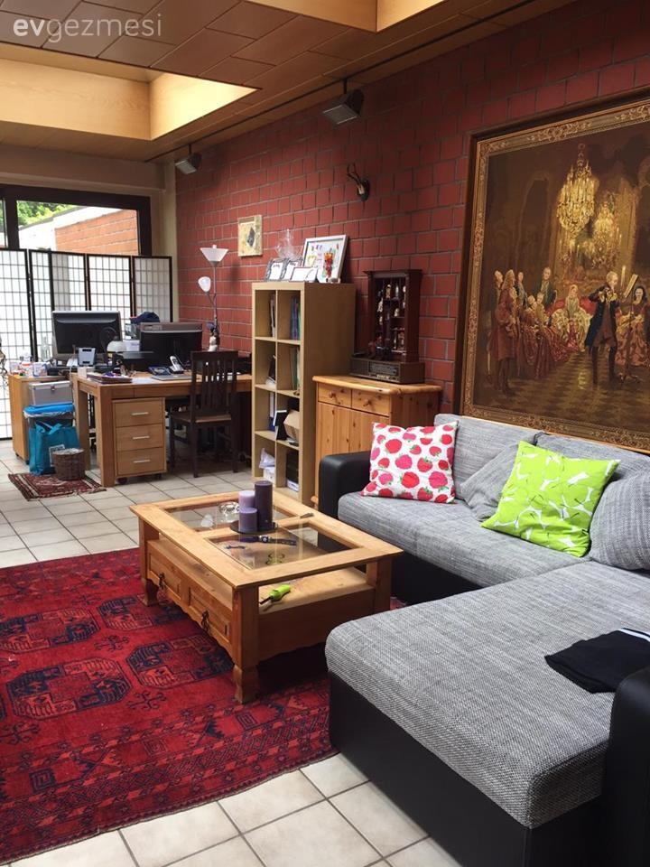 Halı, Kış bahçesi, Tablo