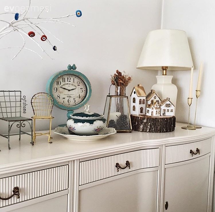 Abajur, Dekoratif Objeler, Konsol, Salon, Aydınlatma