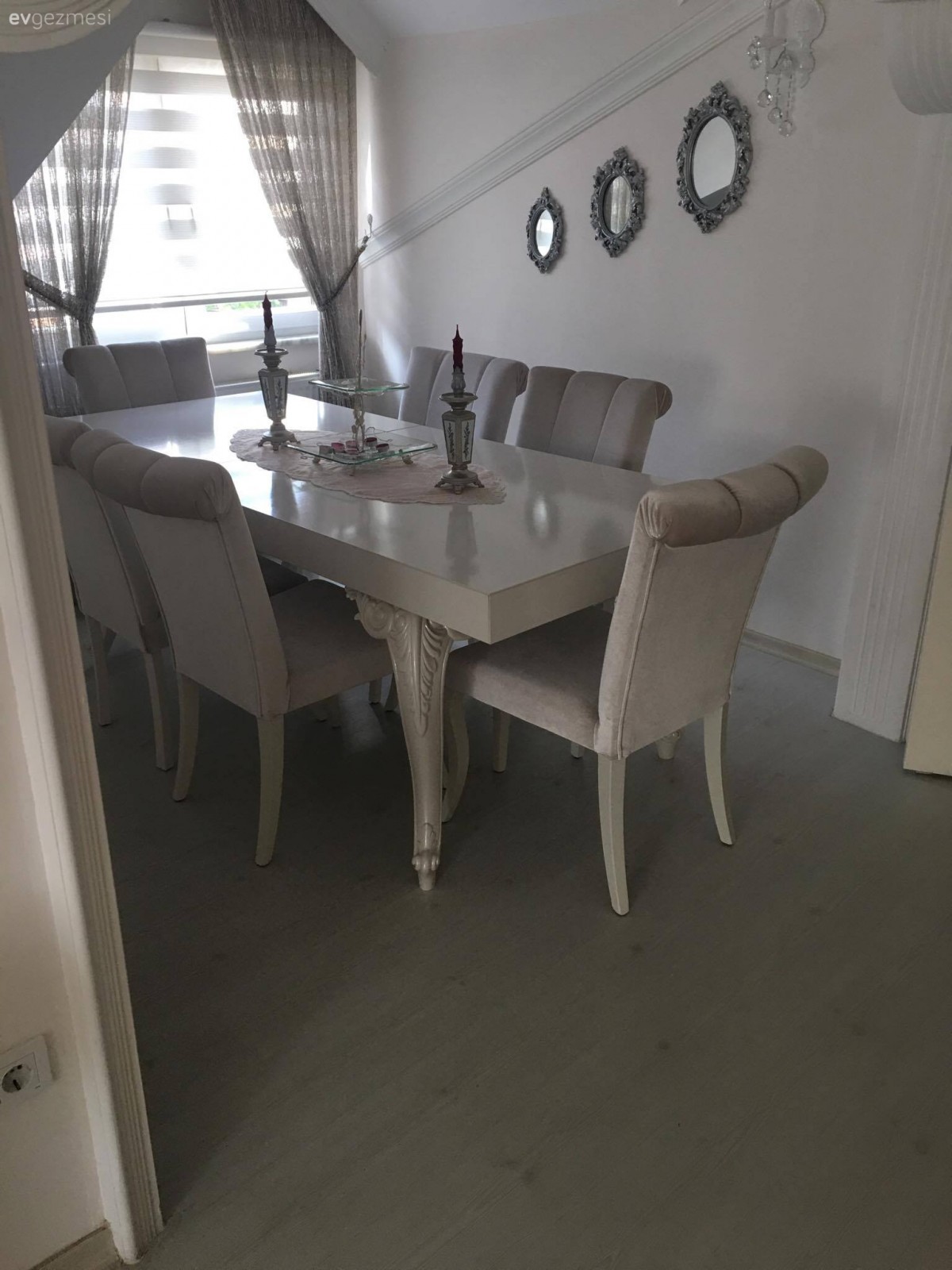 Ayna, Çatı katı, Perde, Salon, Yemek Odası