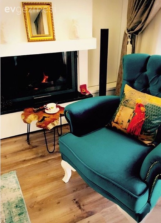 Arzu hanımın etnik detaylarla kişiselleşen özgün evi..