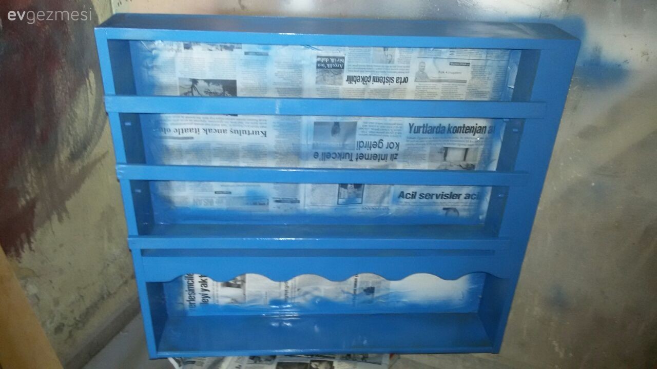 Büşra hanım'ın anneannesinin tereğinden dönüştürdüğü harika terek