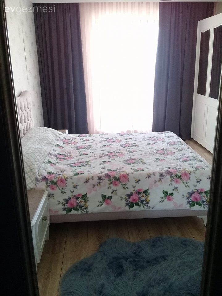 Fon perde, Yatak Odası, Yatak örtüsü, Perde