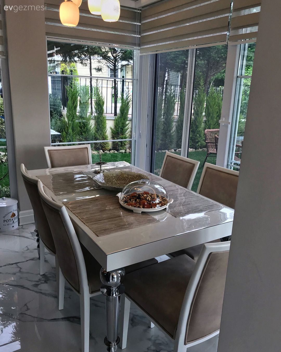 Kaliteli malzemeler, dengeli ve keyifli bir dekor..