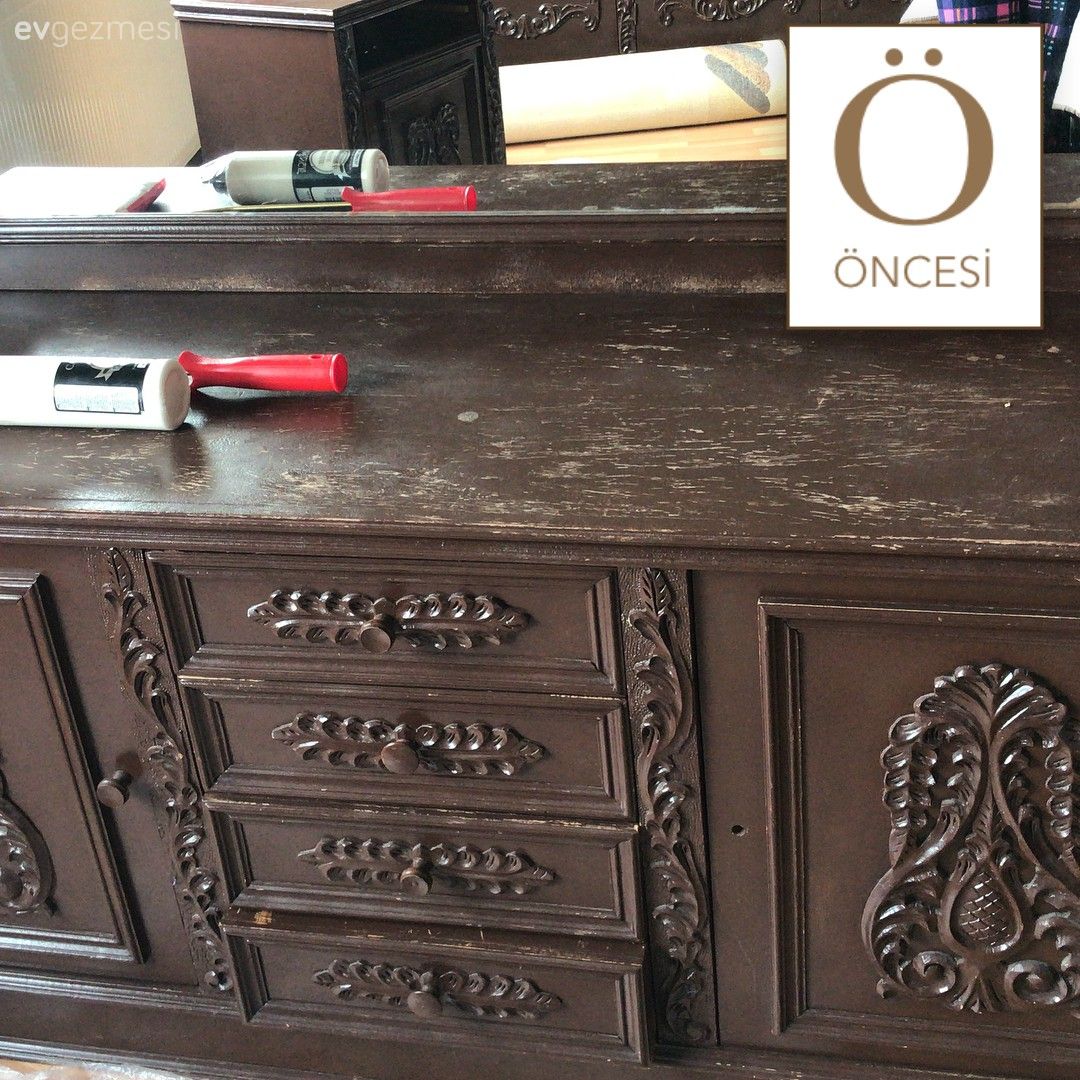 38 yıllık yatak odası takımının şiirsel dönüşümü.