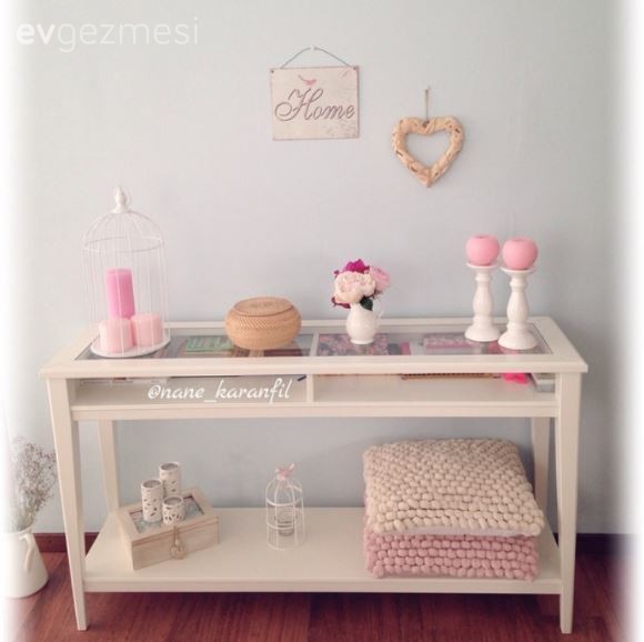 Dekoratif Objeler, Dresuar, Ikea, Pembe