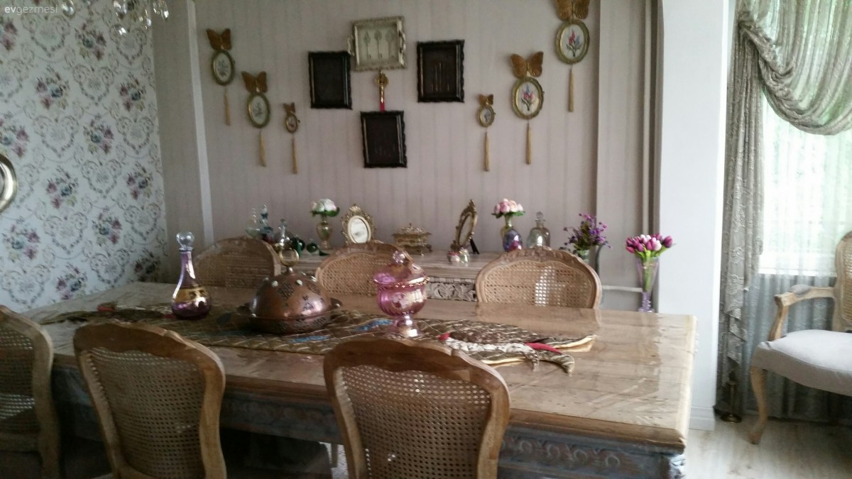Duvar dekorasyonu, Salon, Vintage, Yemek Odası