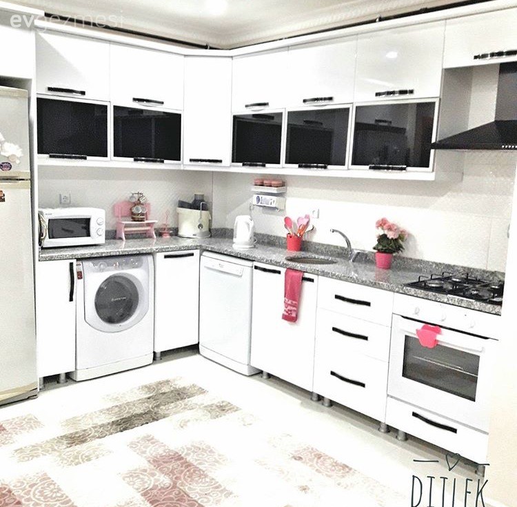 Ankastre, Beyaz mutfak, Halı, Mutfak