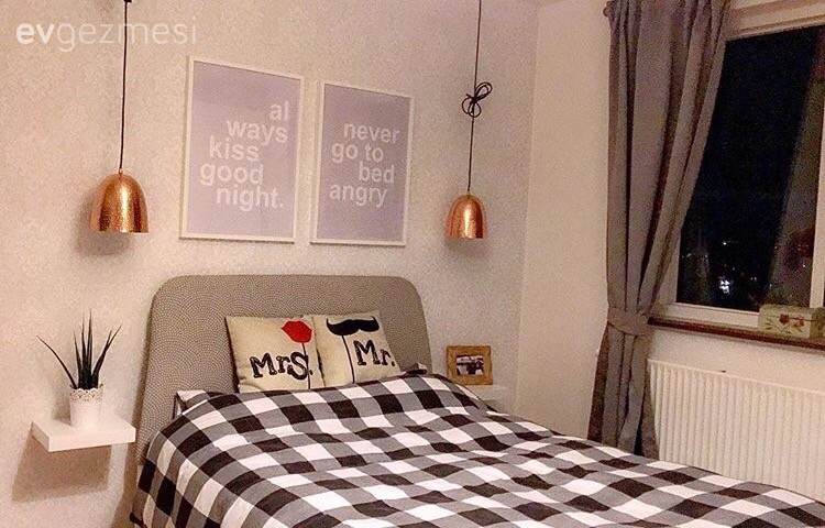 Aydınlatma, Bakır, Yatak Odası