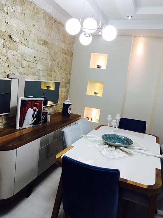 Rümeysa hanımın şık ve dingin evi..