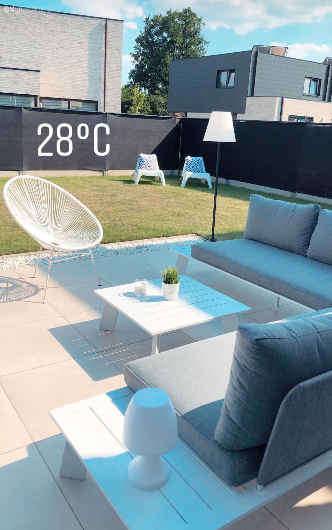 Beyazın asil sadeliği.. Feray hanımın evinden.