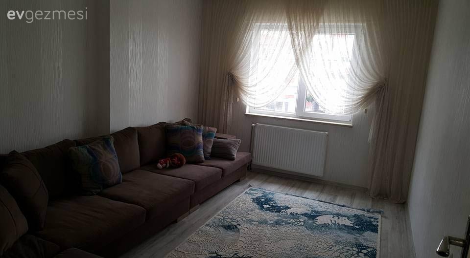 Berna hanımın modası geçmiş stile yeni bir anlam verdiği, şık evi..