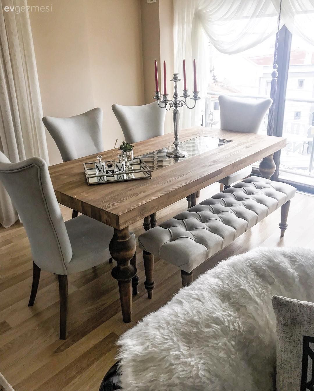 Yemek Odası, Salon, Bank