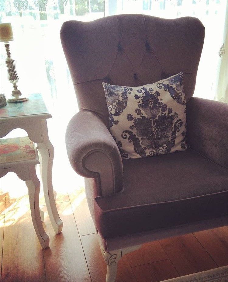 Berjer, Mor, Salon, Kırlent