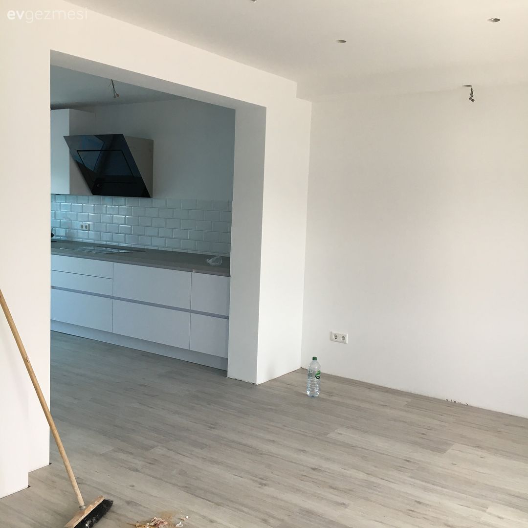 Mutfak, Yemek Odası, Mutfak tadilat, Öncesi / Sonrası