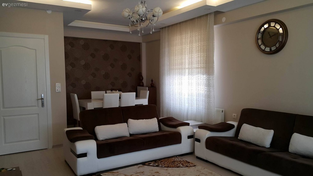 Duvar kağıdı, Kahverengi, Salon